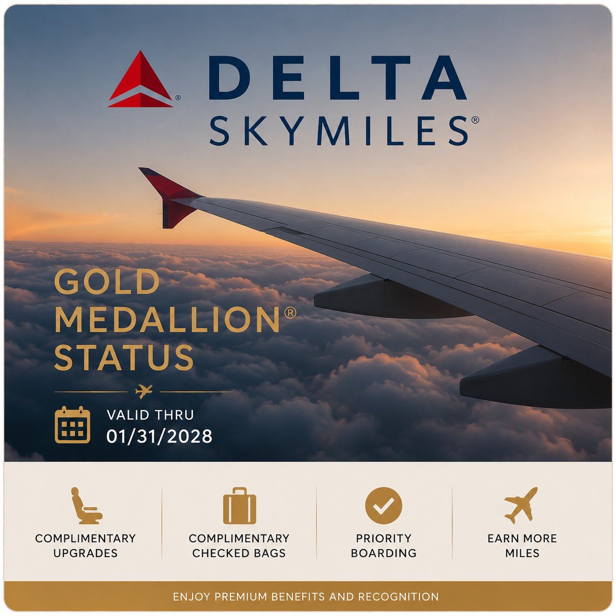 Delta Gold Status